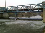 Stav hladiny 24.03.2012 - doln splav (v blzkosti ulice E.M.oltsovej)