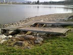 Stav hladiny 30.03.2012 - od 28.03. sa jazero pomaly napa
