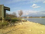 Stav hladiny 30.03.2012 - od 28.03. sa jazero pomaly napa