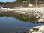 Vypusten jazero Marec 2012